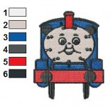 Thomas the Train Embroidery Design 04